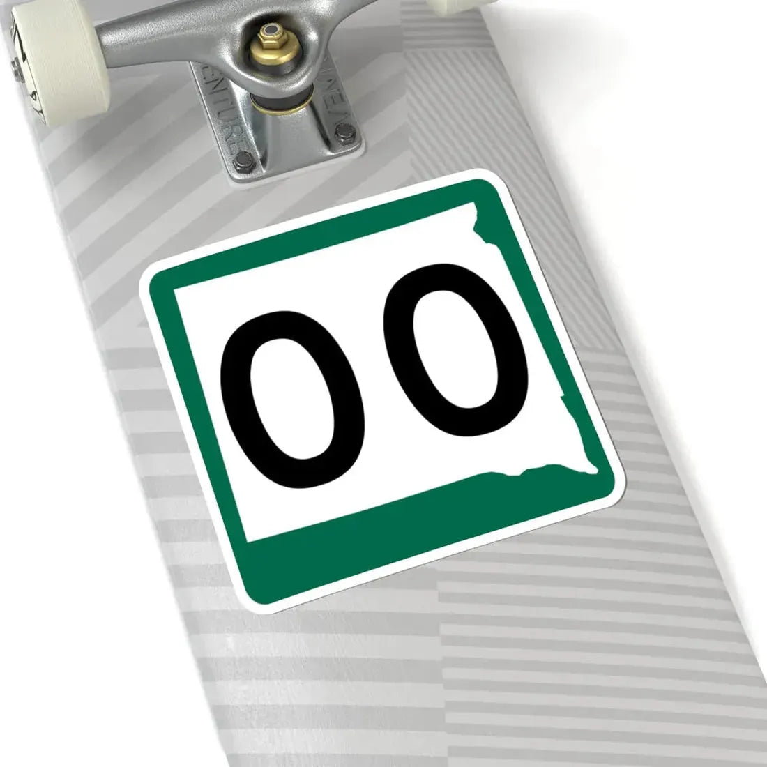 South Dakota 00 (South Dakota) (Road Sign) STICKER Vinyl Kiss-Cut Decal - The Sticker Space