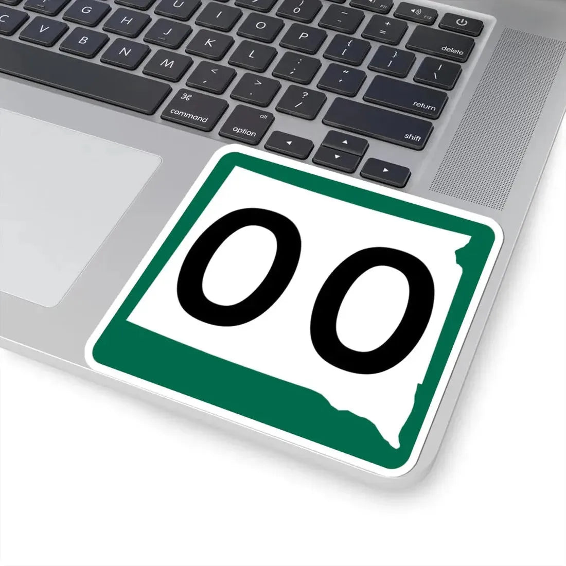 South Dakota 00 (South Dakota) (Road Sign) STICKER Vinyl Kiss-Cut Decal - The Sticker Space