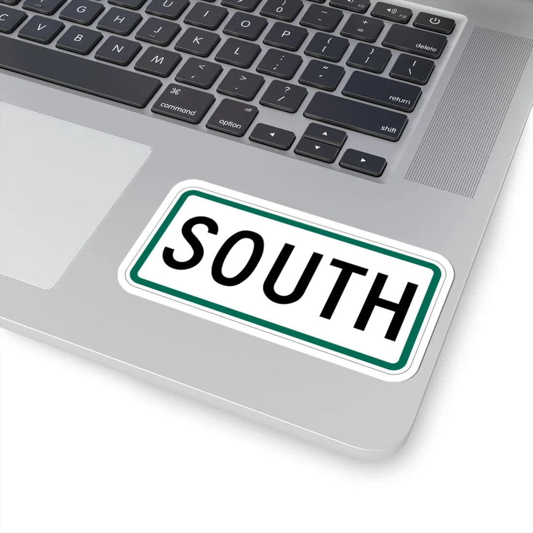 South plate small South Dakota (South Dakota) (Road Sign) STICKER Vinyl Kiss-Cut Decal - The Sticker Space
