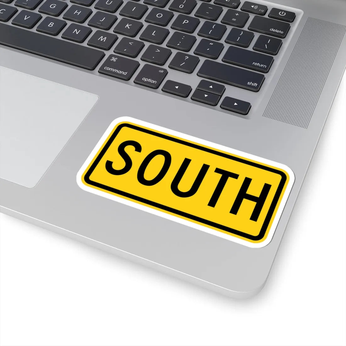 South plate small Wyoming (Wyoming) (Road Sign) STICKER Vinyl Kiss-Cut Decal - The Sticker Space