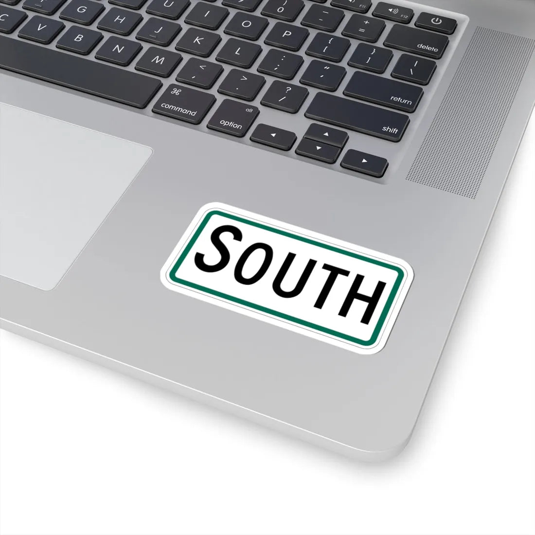 South plate South Dakota (South Dakota) (Road Sign) STICKER Vinyl Kiss-Cut Decal - The Sticker Space