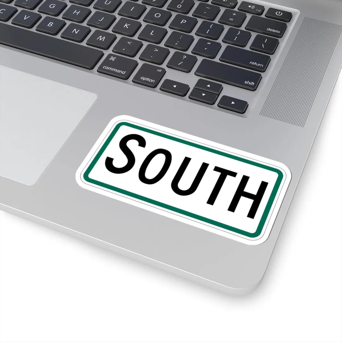 South plate South Dakota (South Dakota) (Road Sign) STICKER Vinyl Kiss-Cut Decal - The Sticker Space