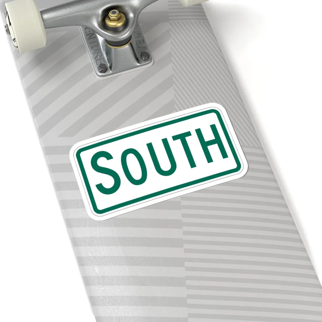 South plate Vermont (Vermont) (Road Sign) STICKER Vinyl Kiss-Cut Decal - The Sticker Space