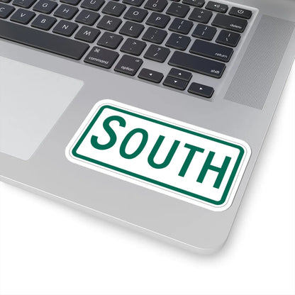 South plate Vermont (Vermont) (Road Sign) STICKER Vinyl Kiss-Cut Decal - The Sticker Space