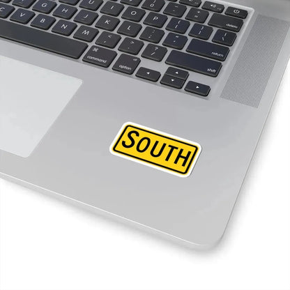 South plate Wyoming (Wyoming) (Road Sign) STICKER Vinyl Kiss-Cut Decal - The Sticker Space