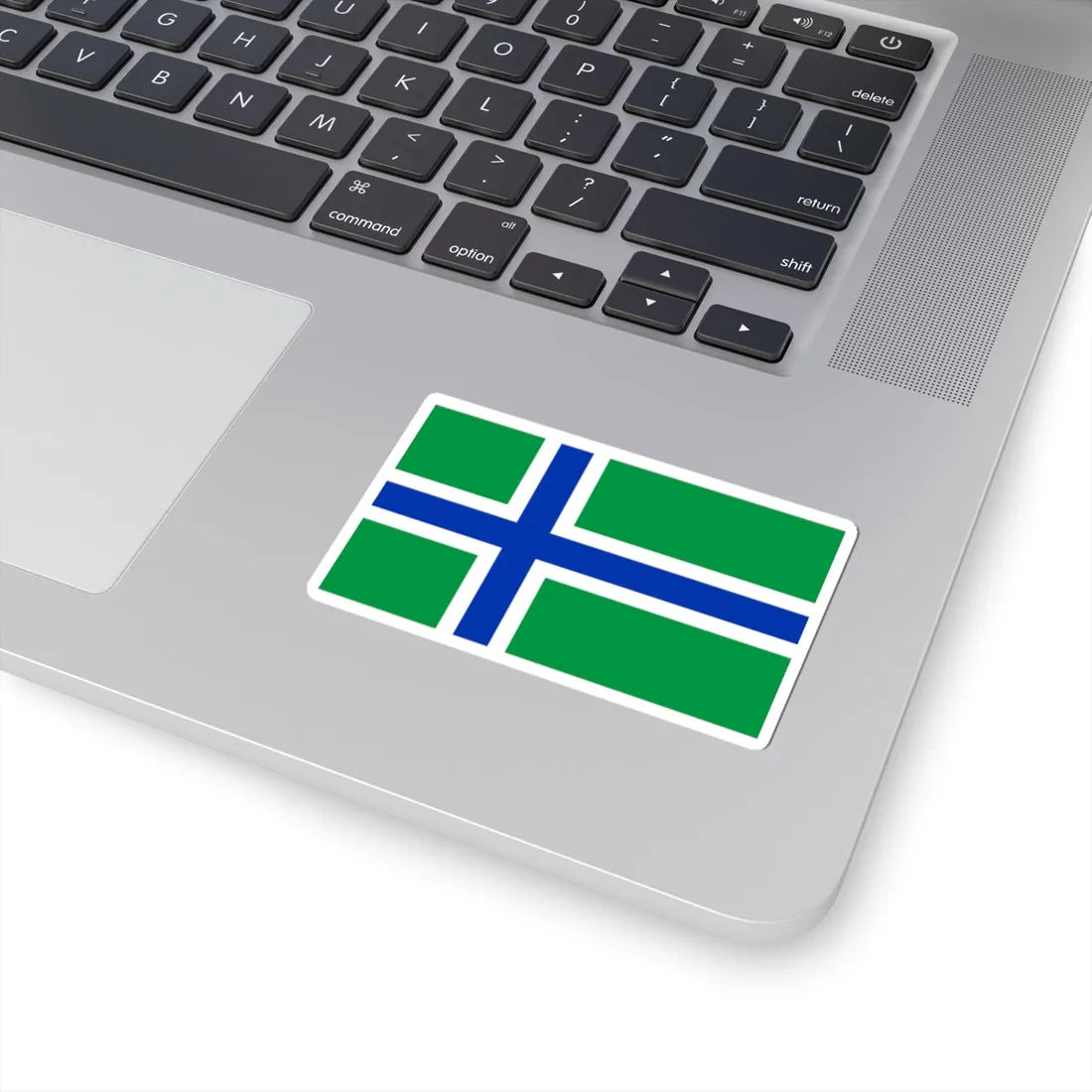 South Uist flag (Scotland) STICKER Vinyl Kiss-Cut Decal - The Sticker Space