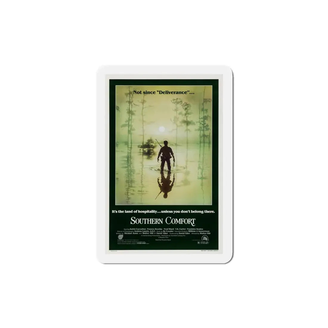 Southern Comfort 1981 Movie Poster Refrigerator Magnet 4 Inch - The Sticker Space