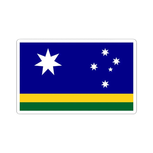Southern Field Australian Flag Proposal (Australia) STICKER Vinyl Kiss-Cut Decal 2 Inch White - The Sticker Space
