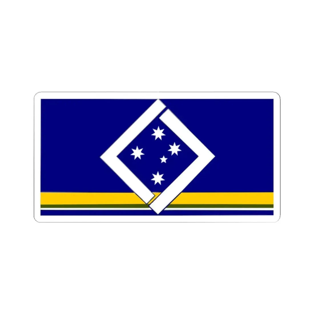 Southern Unity (Australia) STICKER Vinyl Kiss-Cut Decal 2 Inch White - The Sticker Space