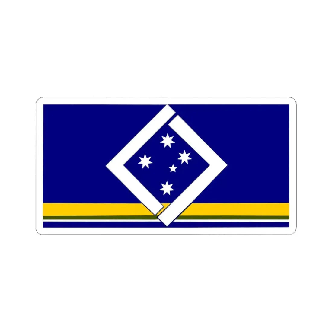 Southern Unity (Australia) STICKER Vinyl Kiss-Cut Decal 3 Inch White - The Sticker Space