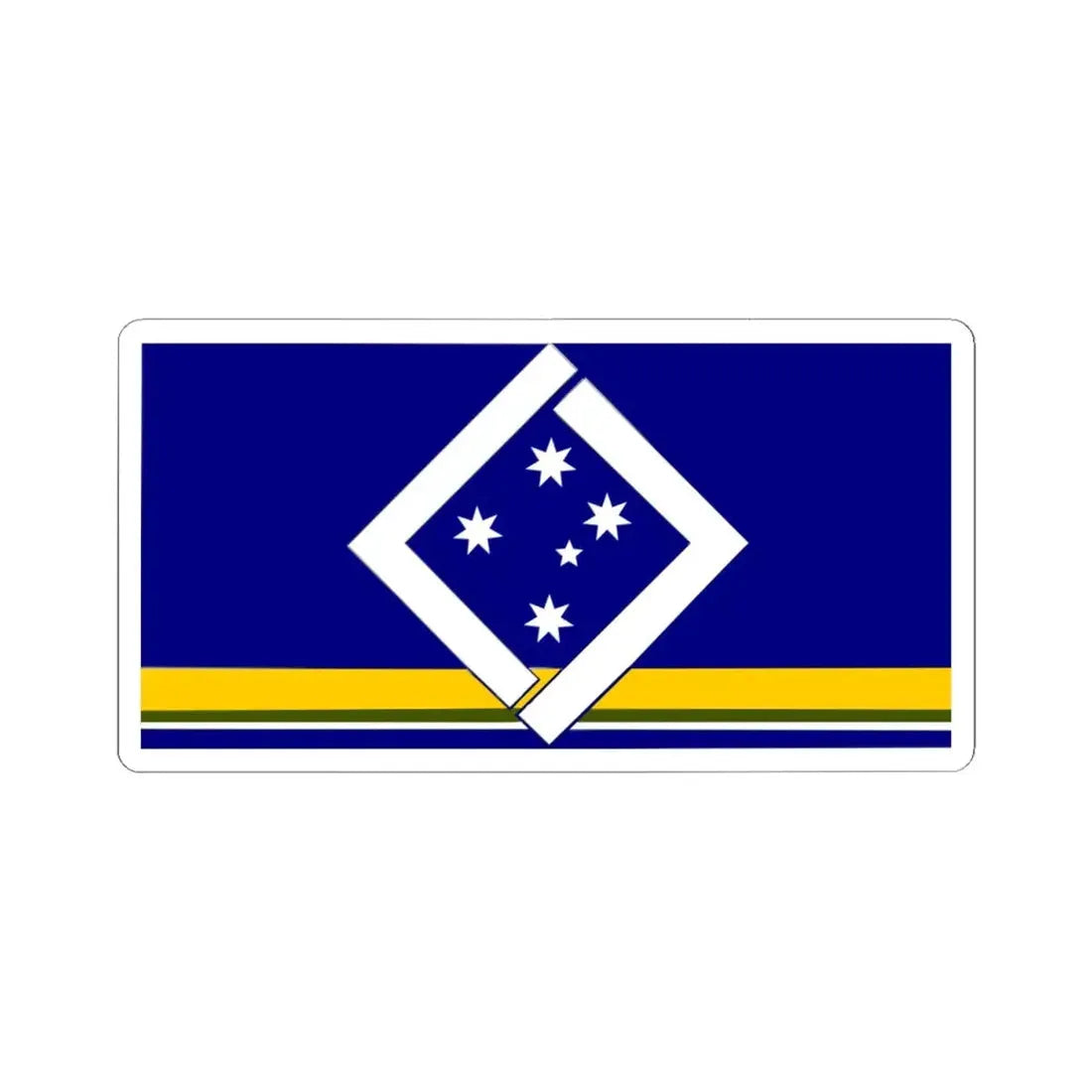 Southern Unity (Australia) STICKER Vinyl Kiss-Cut Decal 4 Inch White - The Sticker Space