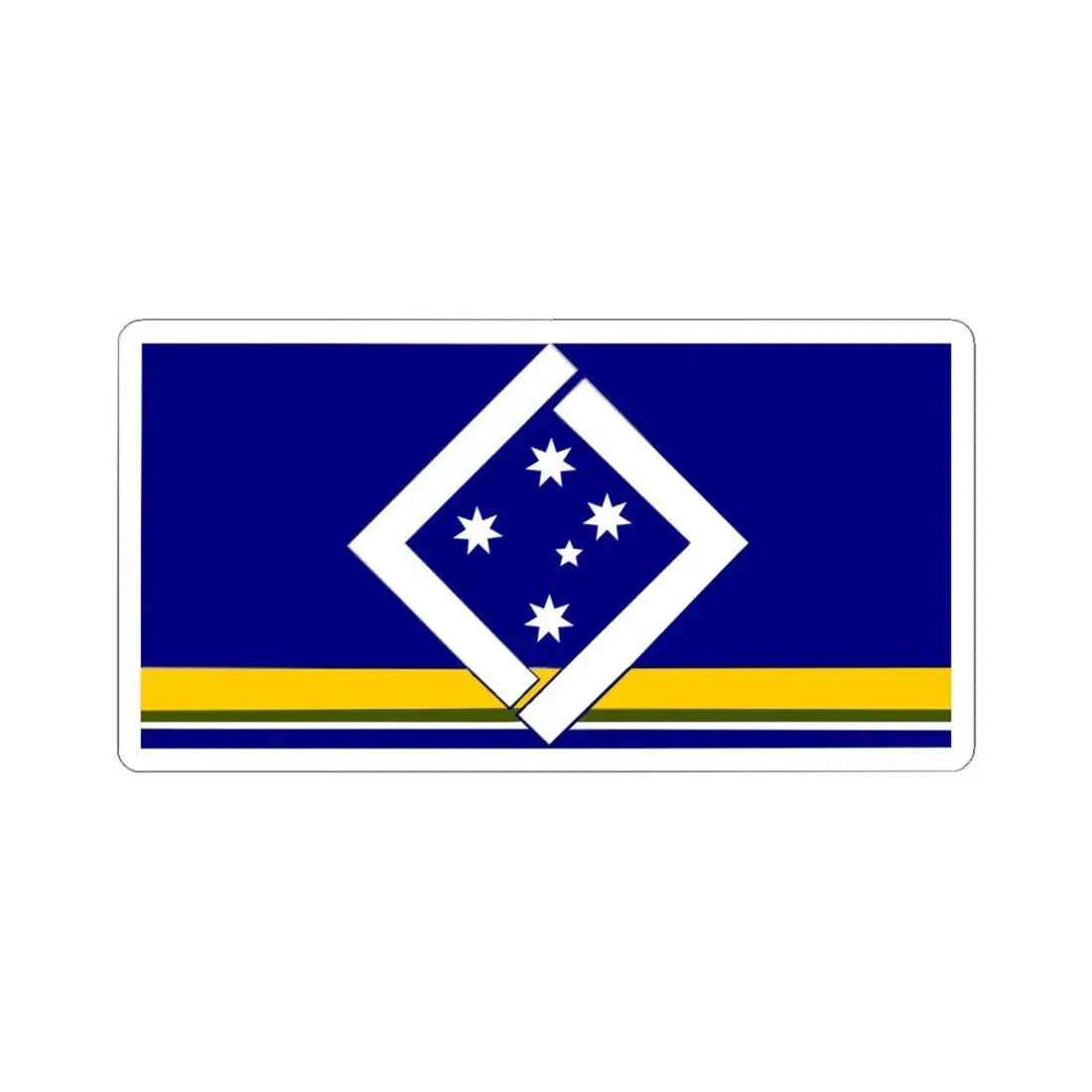 Southern Unity (Australia) STICKER Vinyl Kiss-Cut Decal 6 Inch White - The Sticker Space