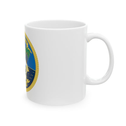 SOUTHERNMOST Chiefs Mess (U.S. Coast Guard) White Coffee Mug-The Sticker Space