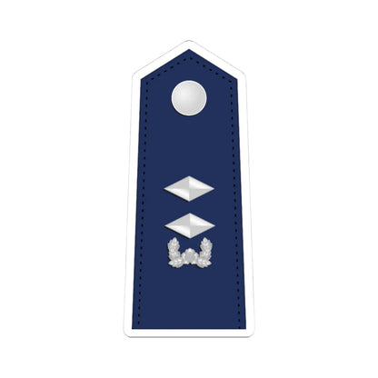SouthKorea AirForce OF 1b (Korea) (Military Rank) STICKER Vinyl Kiss-Cut Decal 3 Inch White - The Sticker Space