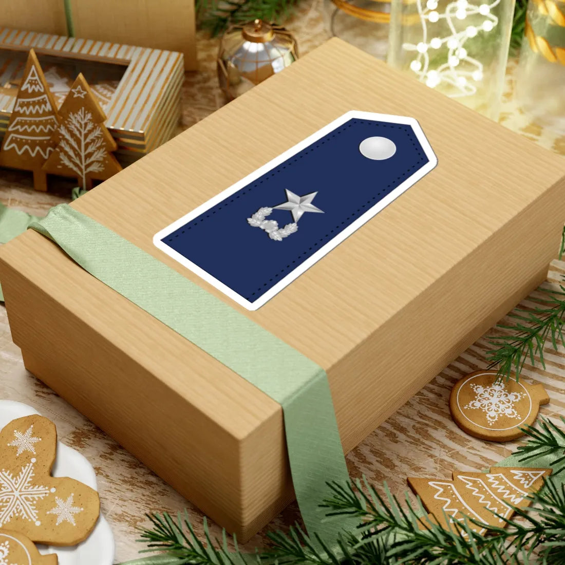 SouthKorea AirForce OF 6 (Korea) (Military Rank) STICKER Vinyl Kiss-Cut Decal - The Sticker Space