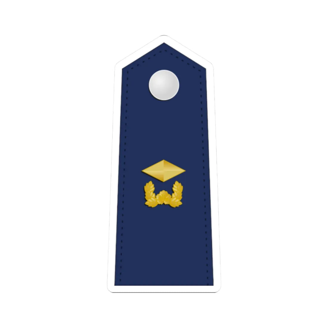 SouthKorea AirForce WO (Korea) (Military Rank) STICKER Vinyl Kiss-Cut Decal 2 Inch White - The Sticker Space