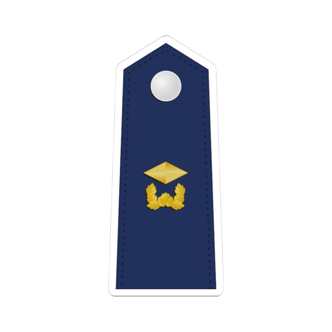 SouthKorea AirForce WO (Korea) (Military Rank) STICKER Vinyl Kiss-Cut Decal 3 Inch White - The Sticker Space