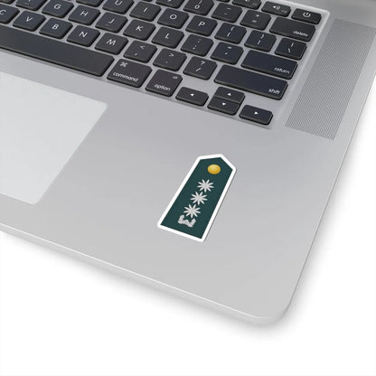 SouthKorea Army OF 5 (Korea) (Military Rank) STICKER Vinyl Kiss-Cut Decal - The Sticker Space