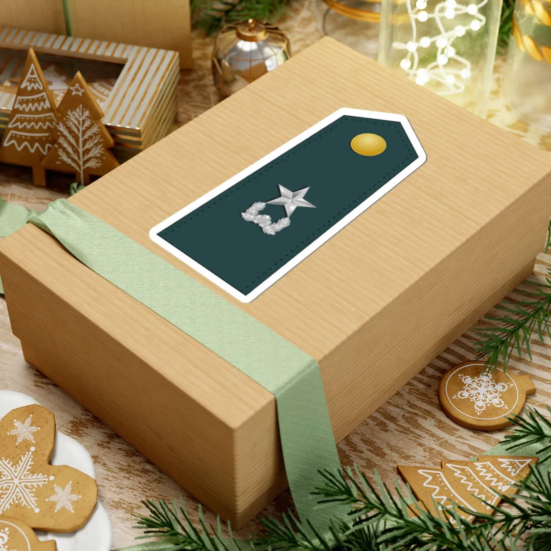 SouthKorea Army OF 6 (Korea) (Military Rank) STICKER Vinyl Kiss-Cut Decal - The Sticker Space