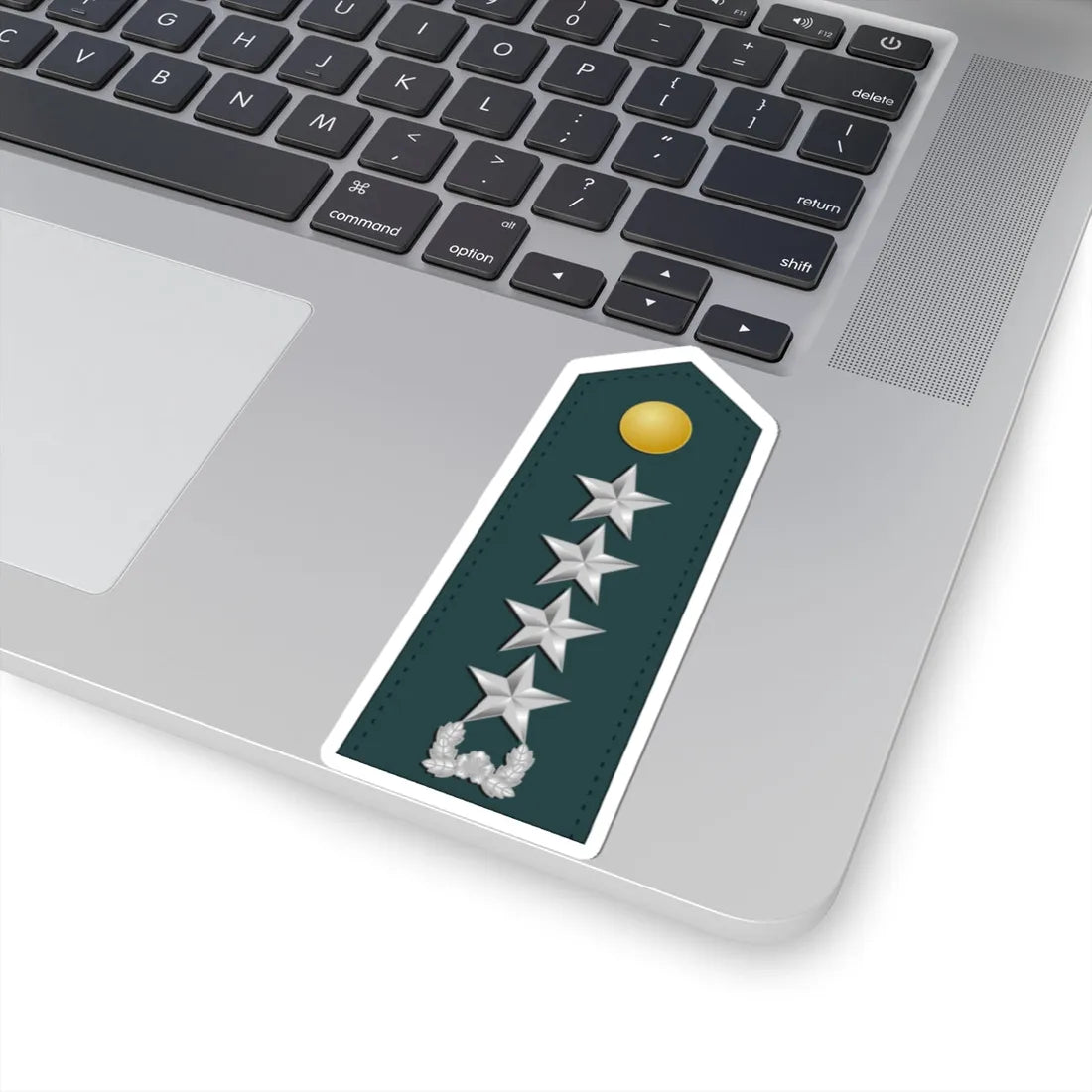 SouthKorea Army OF 9 (Korea) (Military Rank) STICKER Vinyl Kiss-Cut Decal - The Sticker Space