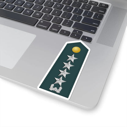 SouthKorea Army OF 9 (Korea) (Military Rank) STICKER Vinyl Kiss-Cut Decal - The Sticker Space