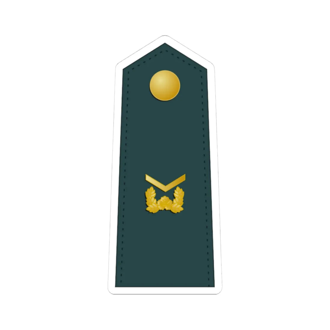 SouthKorea Army OR 5 (Korea) (Military Rank) STICKER Vinyl Kiss-Cut Decal - The Sticker Space