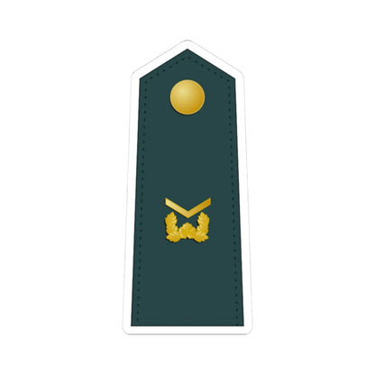 SouthKorea Army OR 5 (Korea) (Military Rank) STICKER Vinyl Kiss-Cut Decal - The Sticker Space