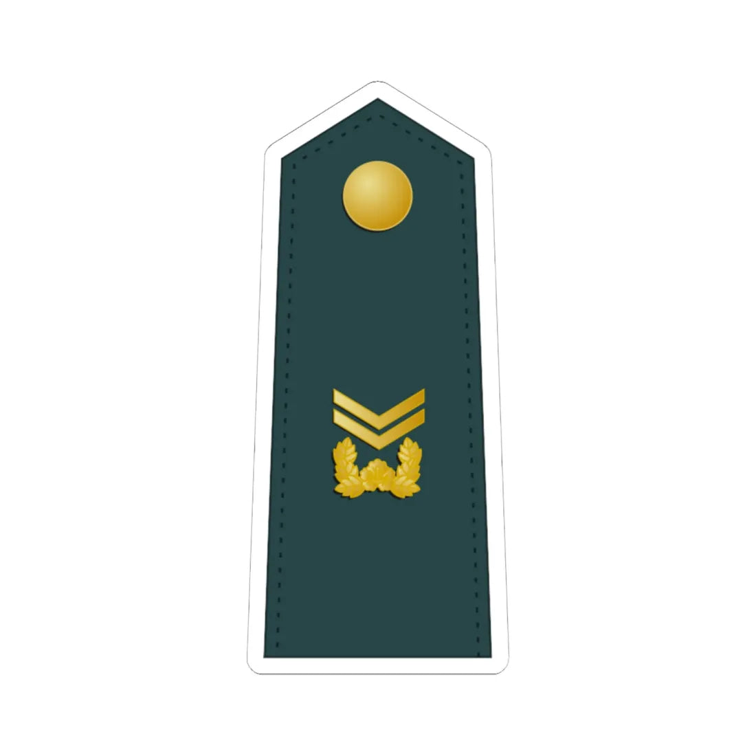 SouthKorea Army OR 6 (Korea) (Military Rank) STICKER Vinyl Kiss-Cut Decal - The Sticker Space