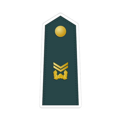 SouthKorea Army OR 6 (Korea) (Military Rank) STICKER Vinyl Kiss-Cut Decal - The Sticker Space