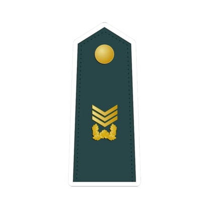 SouthKorea Army OR 7 (Korea) (Military Rank) STICKER Vinyl Kiss-Cut Decal 2 Inch White - The Sticker Space