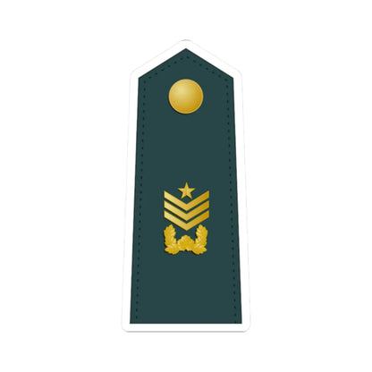 SouthKorea Army OR 8 (Korea) (Military Rank) STICKER Vinyl Kiss-Cut Decal 2 Inch White - The Sticker Space