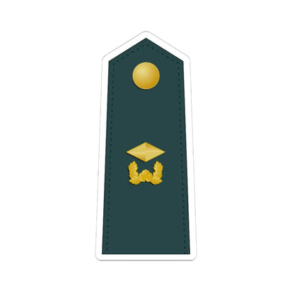 SouthKorea Army WO (Korea) (Military Rank) STICKER Vinyl Kiss-Cut Decal 6 Inch White - The Sticker Space