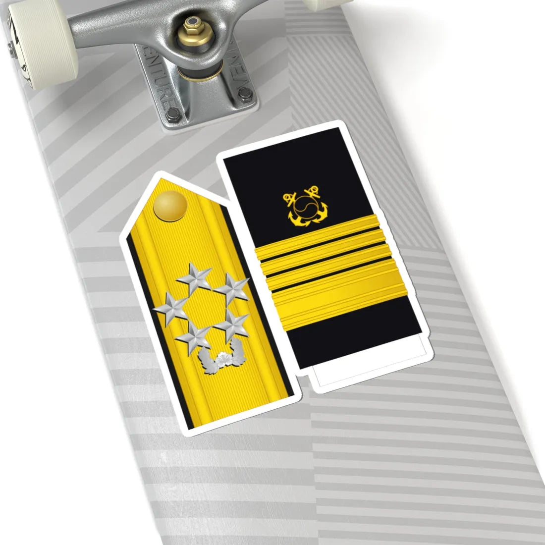 SouthKorea Navy OF 10 (Korea) (Military Rank) STICKER Vinyl Kiss-Cut Decal - The Sticker Space