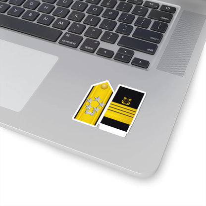 SouthKorea Navy OF 10 (Korea) (Military Rank) STICKER Vinyl Kiss-Cut Decal - The Sticker Space