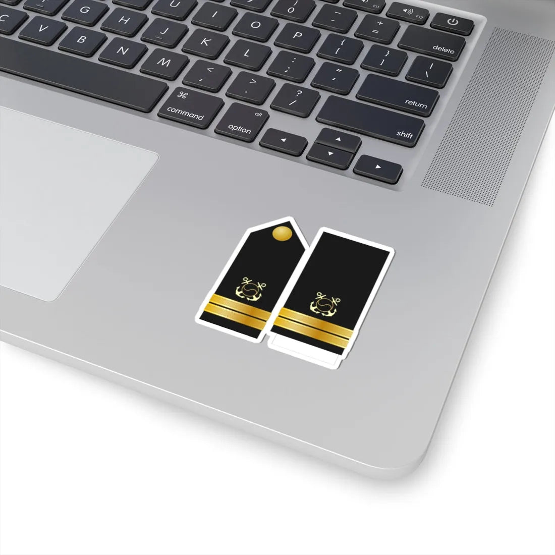 SouthKorea Navy OF 2 (Korea) (Military Rank) STICKER Vinyl Kiss-Cut Decal - The Sticker Space