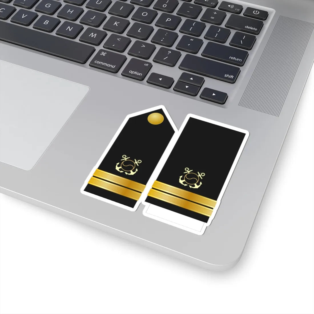 SouthKorea Navy OF 2 (Korea) (Military Rank) STICKER Vinyl Kiss-Cut Decal - The Sticker Space
