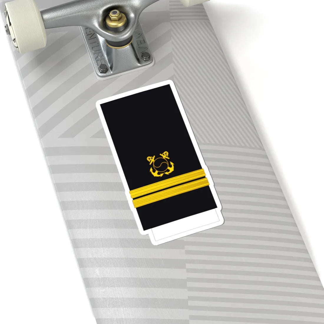 SouthKorea Navy OF 2 sleeve (Korea) (Military Rank) STICKER Vinyl Kiss-Cut Decal - The Sticker Space