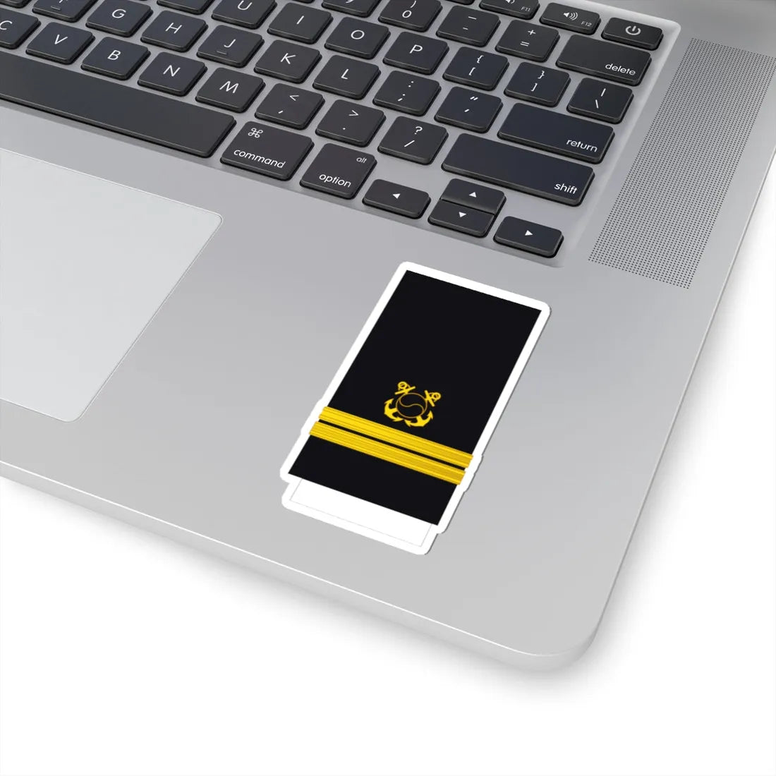 SouthKorea Navy OF 2 sleeve (Korea) (Military Rank) STICKER Vinyl Kiss-Cut Decal - The Sticker Space