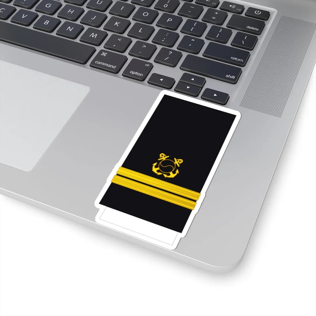 SouthKorea Navy OF 2 sleeve (Korea) (Military Rank) STICKER Vinyl Kiss-Cut Decal - The Sticker Space