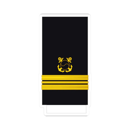 SouthKorea Navy OF 3 sleeve (Korea) (Military Rank) STICKER Vinyl Kiss-Cut Decal 2 Inch White - The Sticker Space