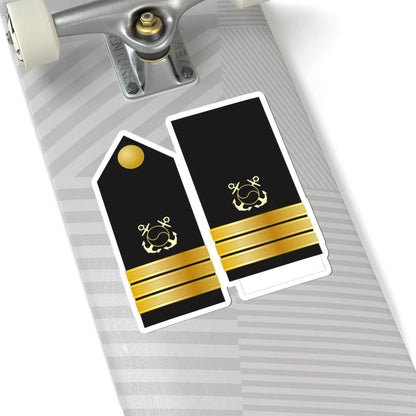 SouthKorea Navy OF 4 (Korea) (Military Rank) STICKER Vinyl Kiss-Cut Decal - The Sticker Space