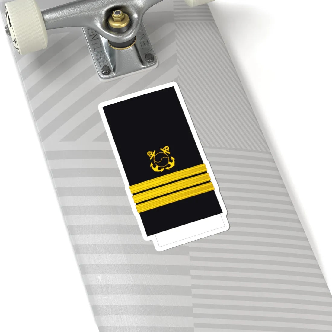 SouthKorea Navy OF 4 sleeve (Korea) (Military Rank) STICKER Vinyl Kiss-Cut Decal - The Sticker Space