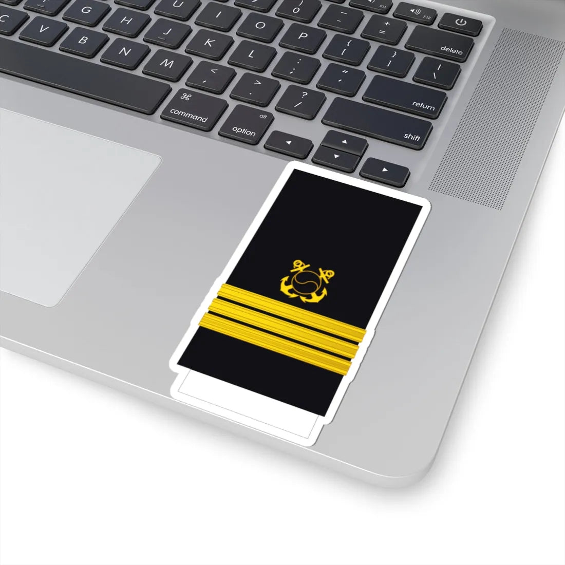 SouthKorea Navy OF 4 sleeve (Korea) (Military Rank) STICKER Vinyl Kiss-Cut Decal - The Sticker Space