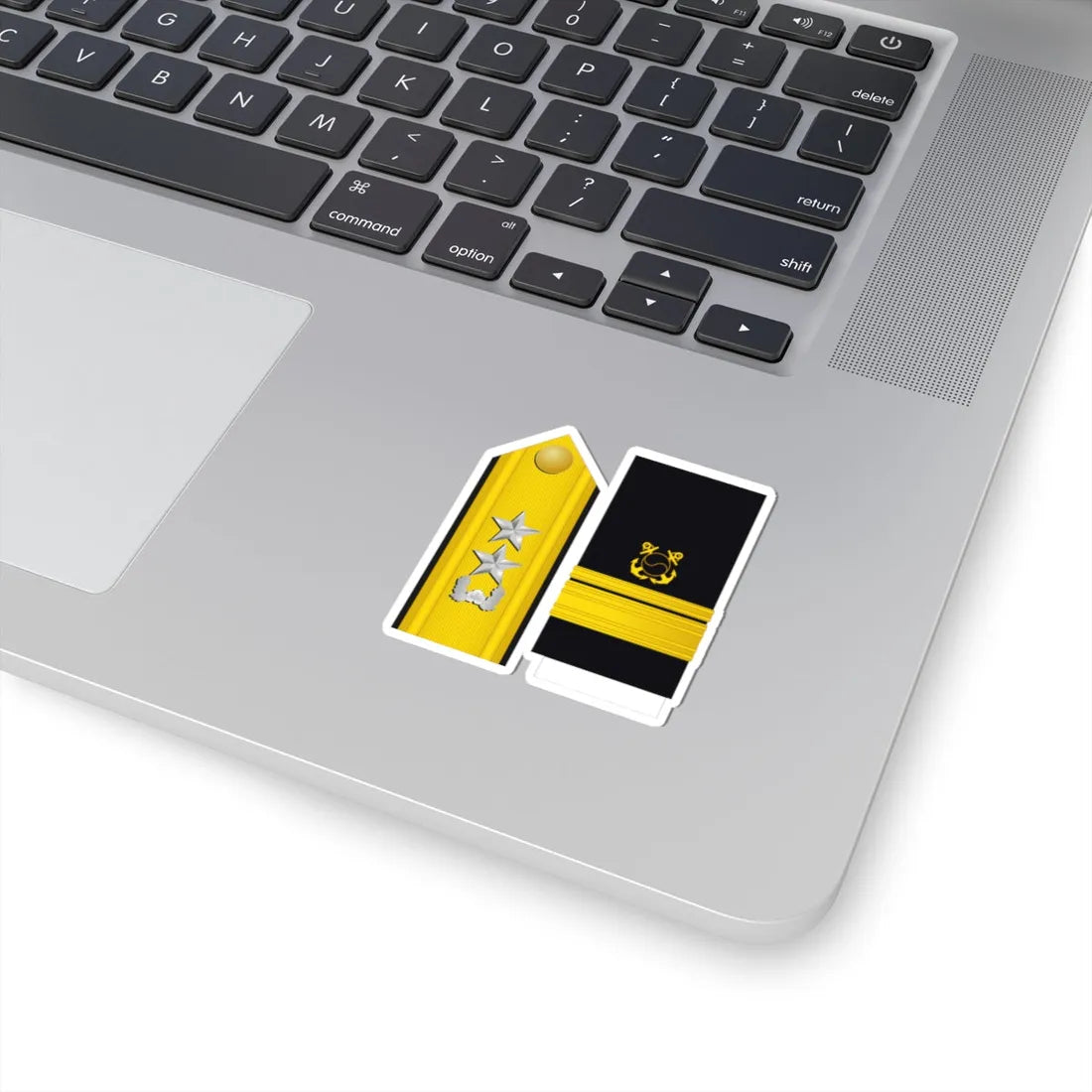SouthKorea Navy OF 7 (Korea) (Military Rank) STICKER Vinyl Kiss-Cut Decal - The Sticker Space