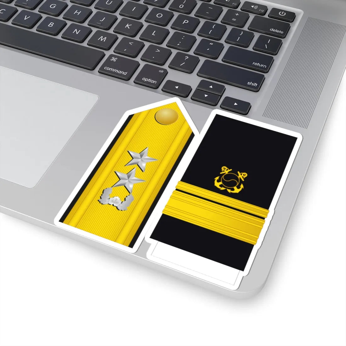SouthKorea Navy OF 7 (Korea) (Military Rank) STICKER Vinyl Kiss-Cut Decal - The Sticker Space