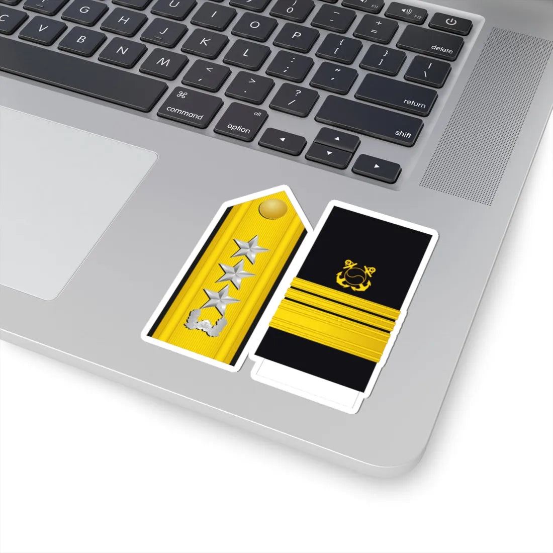 SouthKorea Navy OF 8 (Korea) (Military Rank) STICKER Vinyl Kiss-Cut Decal - The Sticker Space