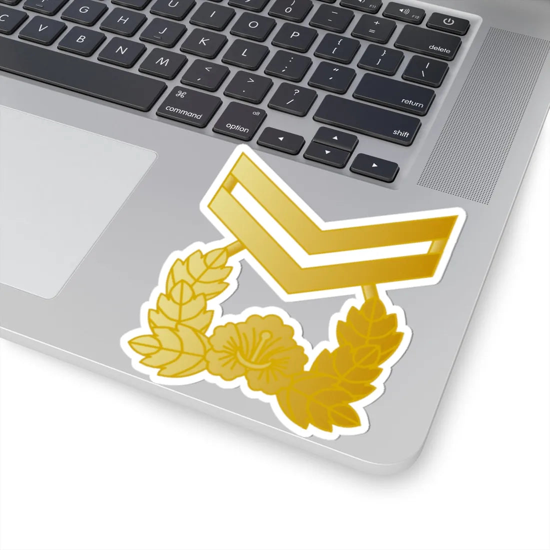 SouthKorea Navy OR 7 (Korea) (Military Rank) STICKER Vinyl Kiss-Cut Decal - The Sticker Space