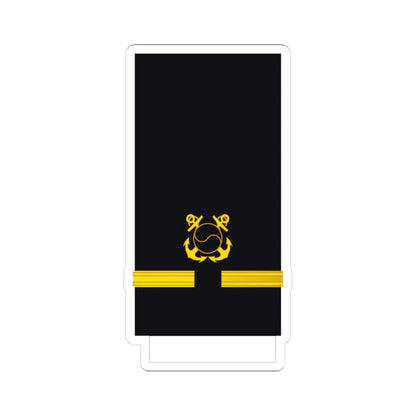 SouthKorea Navy WO sleeve (Korea) (Military Rank) STICKER Vinyl Kiss-Cut Decal 4 Inch White - The Sticker Space