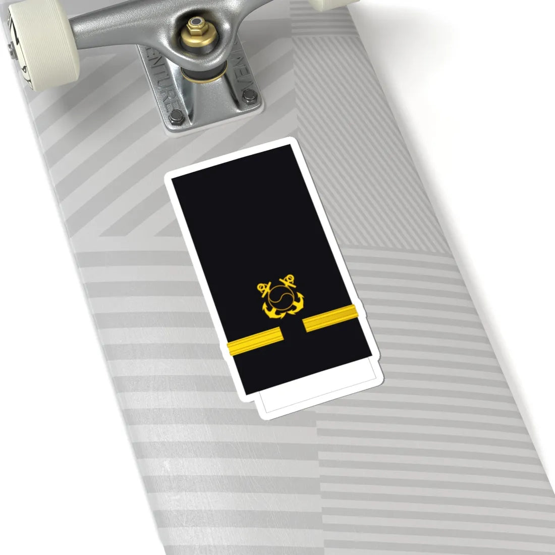 SouthKorea Navy WO sleeve (Korea) (Military Rank) STICKER Vinyl Kiss-Cut Decal - The Sticker Space
