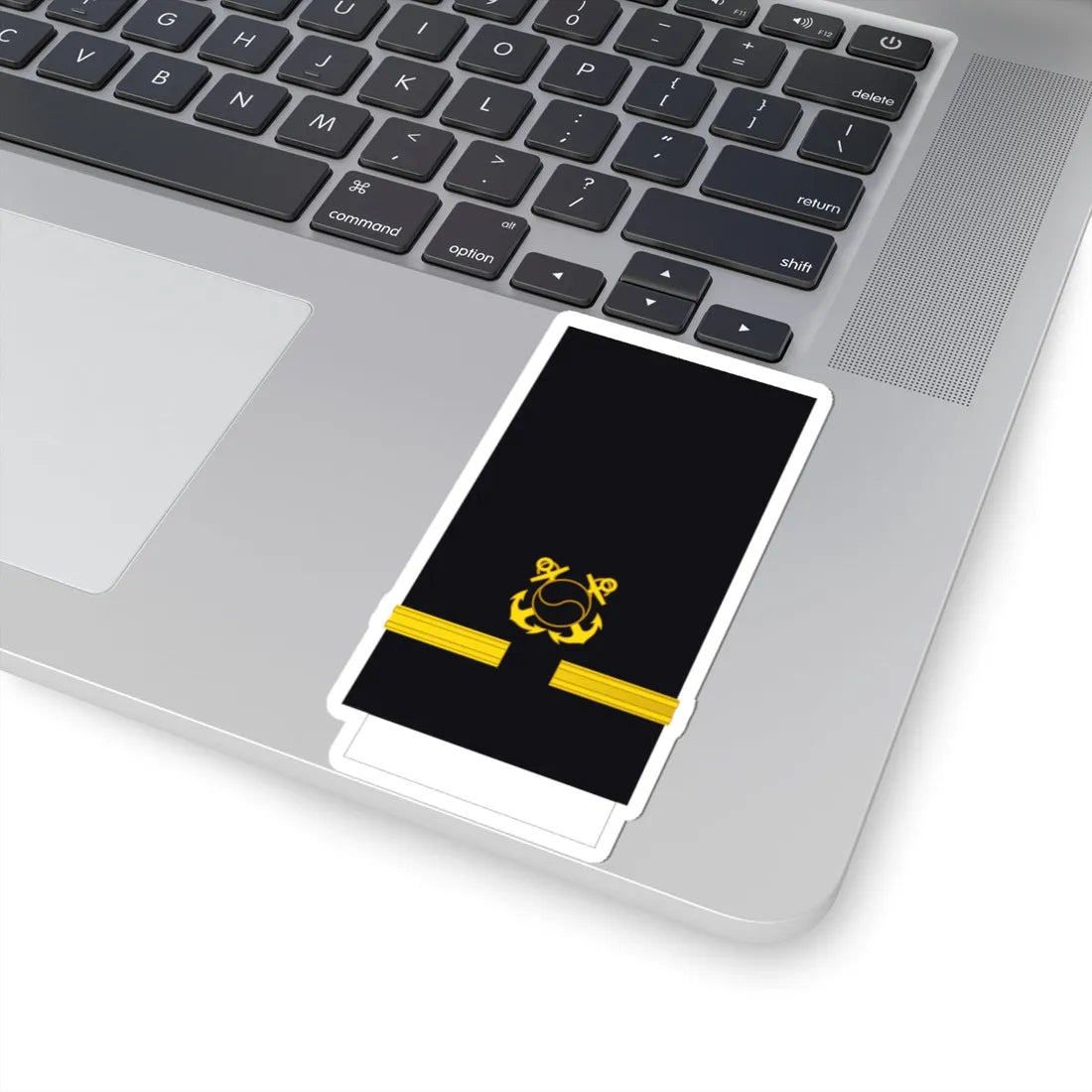 SouthKorea Navy WO sleeve (Korea) (Military Rank) STICKER Vinyl Kiss-Cut Decal - The Sticker Space